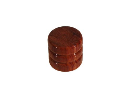 KWB-350 Boston  dome knob, wood, 2 rings, 19x18mm, bubingga