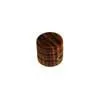 KWZ-350 Boston  dome knob, wood, 2 rings, 19x18mm, zebra