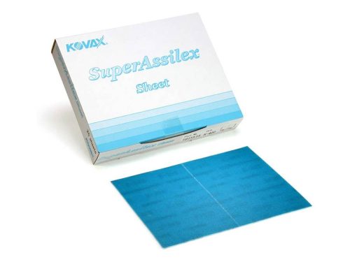 KX1912513 Kovax  Assilex ST latex sanding sheets 130 x 170mm K400 - box of 25