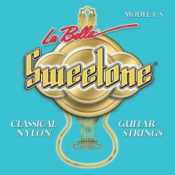   L-1-S La Bella Sweetone string set classic, clear nylon trebles & silverplated basses