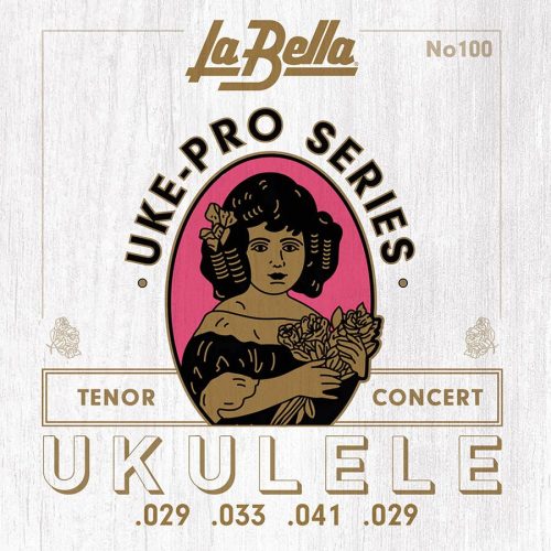 L-100 La Bella Uke-Pro Series string set concert/tenor ukulele, rectified nylon