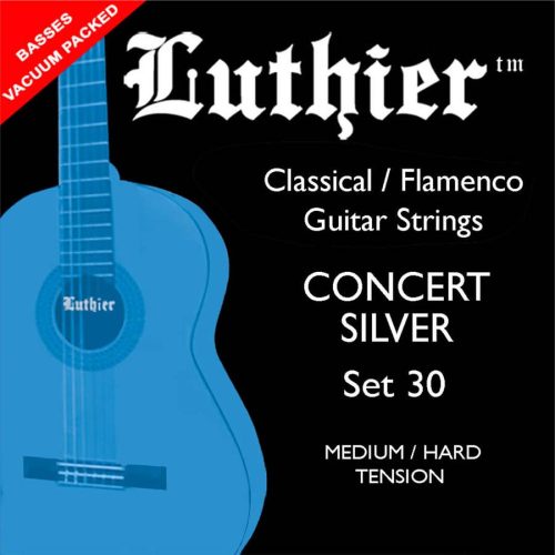 L-30 Luthier  string set classic Concert Silver, medium-hard tension