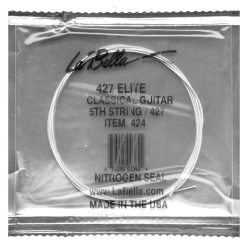 L-424 La Bella Elite A-5 string, silverplated wound nylon