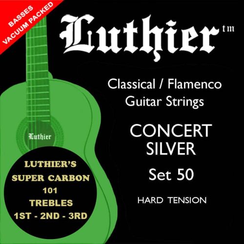 L-50SC Luthier Super Carbon 101 string set classic, Concert Supreme, hard tension, with carbon trebles