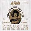 L-7GPCL La Bella  string set acoustic custom light, 011-015-022w-032-042-052