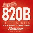 L-822B La Bella Flamenco B-2 string, black nylon