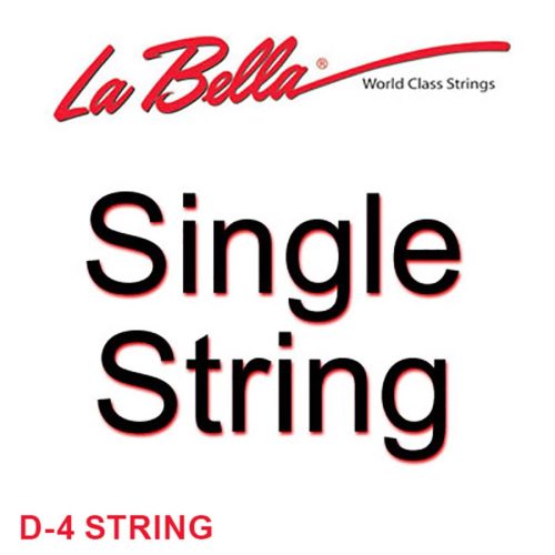 L-854 La Bella Concert D-4 string, golden alloy wound