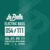 L-DT54 La Bella Drop Tune Series string set electric bass, for extra low tuning, 054-075-090-111