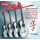 L-FG134 La Bella Fractional Series string set classic, clear nylon trebles & silverplated basses, extra G-3 (wound), 3/4 scale