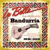 L-MB550 La Bella World Folk string set bandurria, silverplated wound, loop ends, 2x010-2x014-2x019W-2x023W-2x030W-2x035W