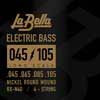 L-RX-N4D La Bella RX Series string set electric bass, nickel round wound, 045-065-085-105