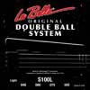 L-S100L La Bella Double Ball End System string set electric bass, for Steinberger, light, 040-060-075-095