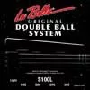 L-S100L La Bella Double Ball End System string set electric bass, for Steinberger, light, 040-060-075-095