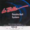 L-S942 La Bella Double Ball End System string set electric, for Steinberger, double ball ends, extra light, 009-011-016-024-032-042