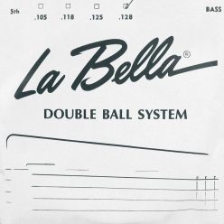   L-SB128 La Bella Double Ball End System .128 bass string, for Steinberger, double ball end