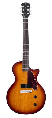 L3 P90/TS Sire Guitars L Series Larry Carlton mahogany electric guitar L-style, tobacco sunburst