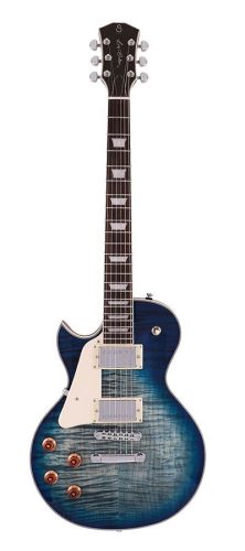 L7L/TBL Sire Guitars L Series Larry Carlton lefty electric guitar L-style transparent blue