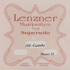 LAG-C5 Lenzner  C-5 string for alto viola da gamba, gut-silver, scale: 52 cm.