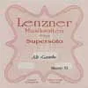 LAG-F4 Lenzner  F-4  string for alto viola da gamba, gut-aluminum, scale: 52 cm.