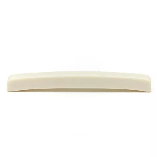 LC-1000-10 Graph Tech NuBone 10-pack electric guitar nuts (Fender), curved bottom, blank