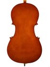 LC-1012 Leonardo Elementary series cello outfit 1/2, laminated, nitro varnish, blackened hardwood fittings, bag and bow