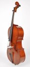 LC-1012 Leonardo Elementary series cello outfit 1/2, laminated, nitro varnish, blackened hardwood fittings, bag and bow