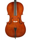 LC-1034 Leonardo Elementary series cello outfit 3/4, laminated, nitro varnish, blackened hardwood fittings, bag and bow