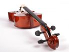 LC-1034 Leonardo Elementary series cello outfit 3/4, laminated, nitro varnish, blackened hardwood fittings, bag and bow