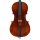 LC-1312 Leonardo Elementary series cello outfit 1/2, laminated with flamed back & sides, ebony fittings, bag and bow