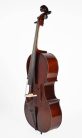 LC-2010 Leonardo Elementary series cello outfit 1/10 (49cm body), all solid, nitro varnish, ebony fittings, bag and bow