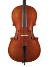 LC-2712-M Leonardo Student series cello outfit 1/2, all solid, mat nitro varnish, well flamed, ebony fittings, bag and bow