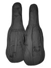 LC-2712-M Leonardo Student series cello outfit 1/2, all solid, mat nitro varnish, well flamed, ebony fittings, bag and bow