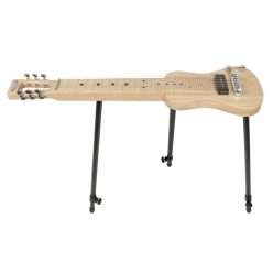   LG2ASHNA SX  lap steel guitar, USA swamp ash, with bag and tripod stand, natural