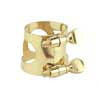 LIG-AS-GD Stewart Ellis  ligature for alto saxophone, gold lacquer, for plastic mouthpiece