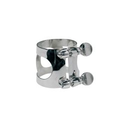   LIG-CL-CH Stewart Ellis  ligature for Bb clarinet, chrome, for plastic mouthpiece