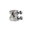 LIG-SP-CH Stewart Ellis  ligature for soprano saxophone, chrome, for plastic mouthpiece