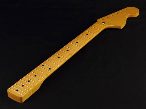 LMF Allparts  large headstock Stratocaster® neck, maple, 7,25" radius, 21 tall frets, polyurethane finish