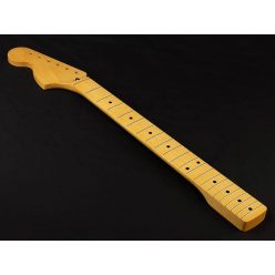   LMFL Allparts  large headstock Stratocaster® neck, left handed, maple, 7,25", 21 tall frets, polyurethane finish