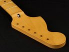 LMFL Allparts  large headstock Stratocaster® neck, left handed, maple, 7,25", 21 tall frets, polyurethane finish