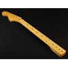 LMFL Allparts  large headstock Stratocaster® neck, left handed, maple, 7,25", 21 tall frets, polyurethane finish