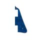 LP-313-PBU Boston  pickguard, LP-model, standard, 3 ply, pearl blue