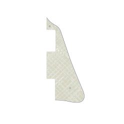   LP-413-PWW Boston  pickguard, LP-model, standard, 3 ply, pearl white webbing