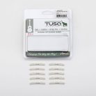 LQ-1214-10 Graph Tech TUSQ 10-pack electric bass nuts (Fender Jazz Bass), curved bottom, slotted