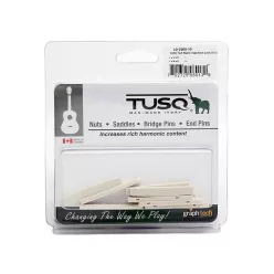   LQ-2200-10 Graph Tech TUSQ 10-pack blank nuts 44.45 x 3.17 x 6.20mm