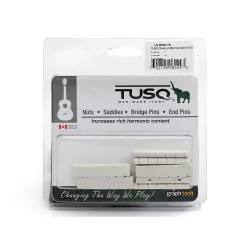   LQ-6010-10 Graph Tech TUSQ 10-pack acoustic/electric guitar nuts (Gibson), slotted