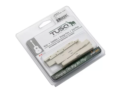 LQ-9210-10 Graph Tech TUSQ 10-pack compensated classical guitar saddles