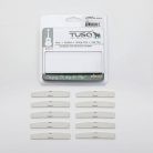 LQ-9400-10 Graph Tech TUSQ 10-pack of compensated acoustic guitar saddles, 3.30mm thickness