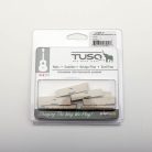 LQ-M600-10 Graph Tech TUSQ 10-pack acoustic guitar nuts (Martin), angled bottom, slotted