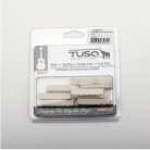 LQ-M644-10 Graph Tech TUSQ 10-pack acoustic guitar nuts (Martin), angled bottom, slotted