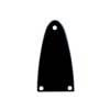 LRC-24-B Boston  truss rod cover, black, 2 ply, black - white